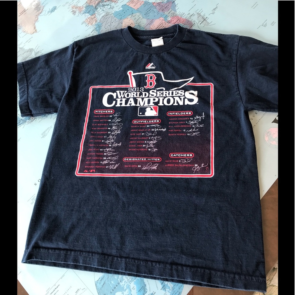 Boston Red Sox 2013 World Series T-Shirt Youth XL